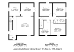 Floorplan of Lingfield Avenue, Sale, M33 4QR