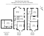 Floorplan of Tatton Road South, Heaton Moor, Stockport, SK4 4LX