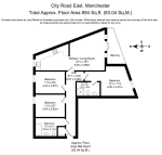 Floorplan of City Road East, Manchester, M15 4TD