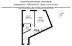 Floorplan of Great Ancoats Street, Manchester, M4 6DN